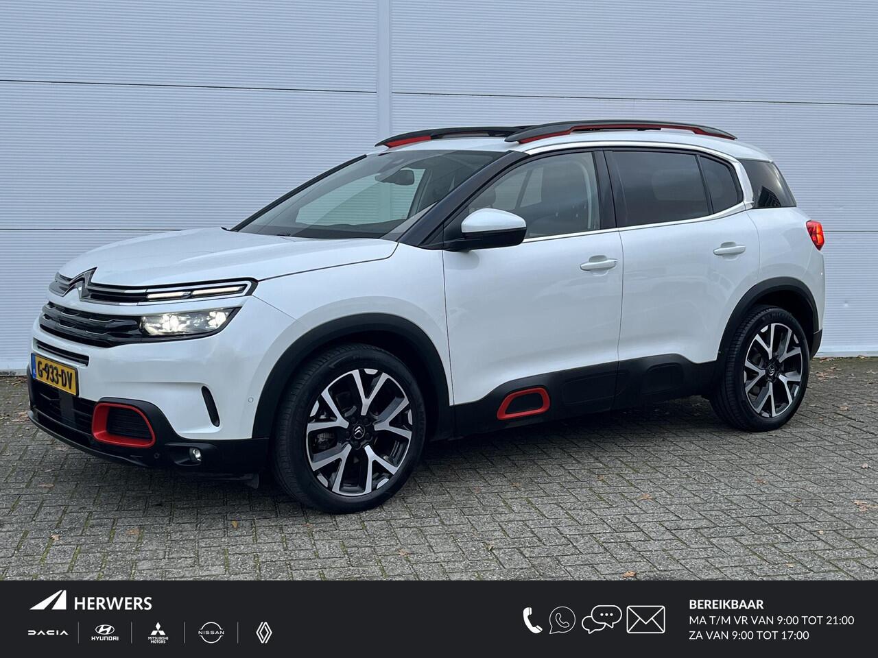 Citroen C5 Aircross 1.6 PureTech Shine / trekhaak ( 1500 kg) / Apple Carplay/Android Auto / cruise control adaptief met Stop&Go en stuurhulp / navigatiesysteem full map /