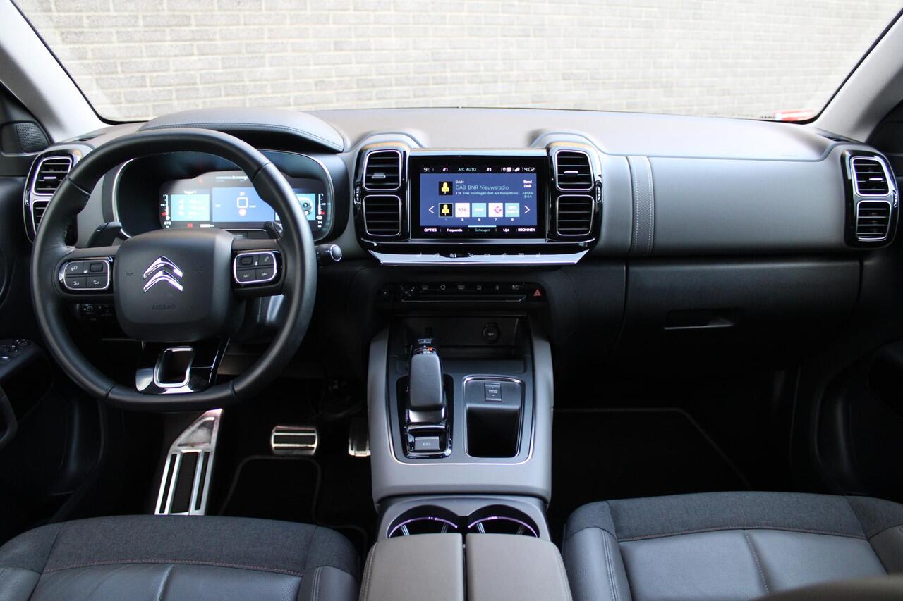 Citroen C5 Aircross 1.6 Plug-in Hybrid 225 Shine Batterijcertificaat aanwezig, Navigatie, Applecarpl./Andr. Auto, Airco, 19" inch LM velgen