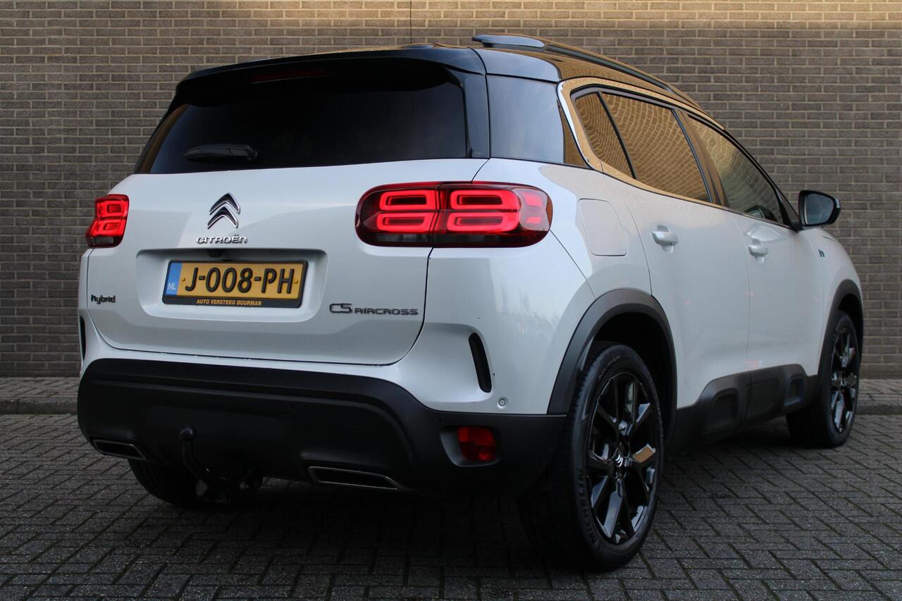 Citroen C5 Aircross 1.6 Plug-in Hybrid 225 Shine Batterijcertificaat aanwezig, Navigatie, Applecarpl./Andr. Auto, Airco, 19" inch LM velgen