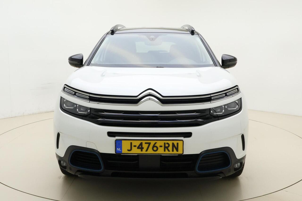 Citroen C5 Aircross 1.6 Plug-in Hybrid Shine 225 PK | 8-Traps Automaat | Elektrisch bedienbare achterklep | Trekhaak | Camera | Lederen bekleding | Navigatie | Cruise Control | 1e eigenaar