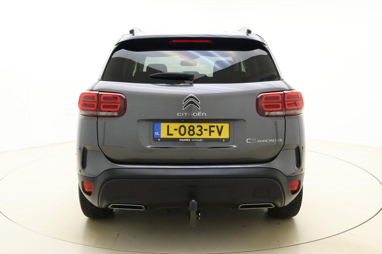 Citroen C5 Aircross 1.2 PureTech 130pk Business Plus | Automaat | Panoramadak | Lederen bekleding | Trekhaak | Camera's voor en achter | Dode hoekbewaking | 19inch velgen