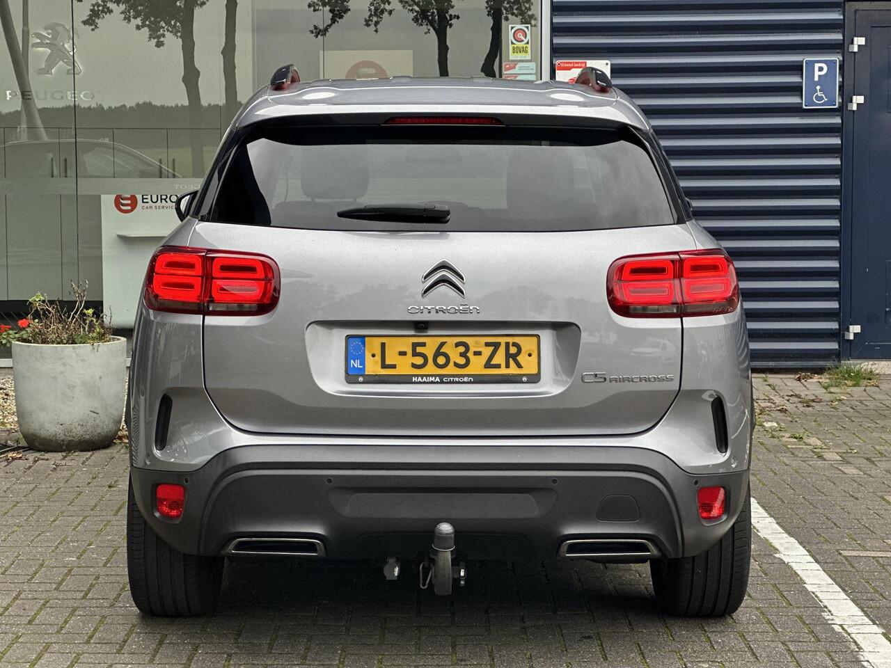 Citroen C5 Aircross 1.2 PureTech 130pk C-Series | Adaptive Cruise Control | Trekhaak | Climate Control | Apple Carplay/Android Auto | Comfort Seats | Full LED | Parkeercamera/-sensoren | Navigatie | Keyless Entry/Start | Dodehoekdetectie |