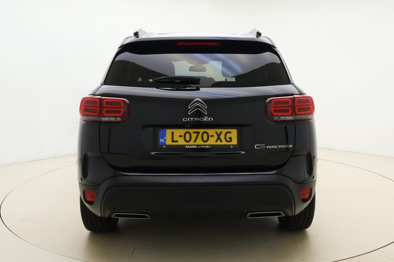 Citroen C5 Aircross 1.2 PureTech 130pk Business Plus |Automaat | Panoramisch schuifdak | Navigatie | Camera | Stoelverwarming | Lichtmetalen velgen | Dakrails | Extra getint glas