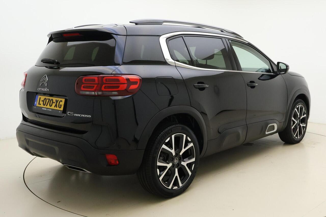 Citroen C5 Aircross 1.2 PureTech 130pk Business Plus |Automaat | Panoramisch schuifdak | Navigatie | Camera | Stoelverwarming | Lichtmetalen velgen | Dakrails | Extra getint glas