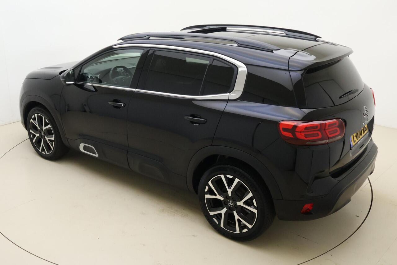Citroen C5 Aircross 1.2 PureTech 130pk Business Plus |Automaat | Panoramisch schuifdak | Navigatie | Camera | Stoelverwarming | Lichtmetalen velgen | Dakrails | Extra getint glas