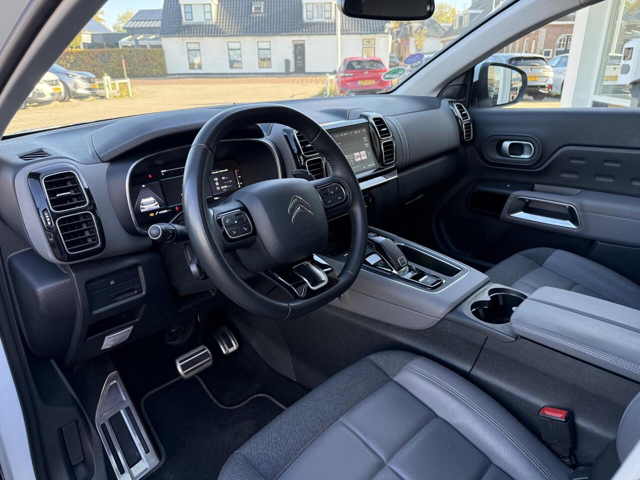 Citroen C5 Aircross 1.2T 130pk Automaat Business Plus | Schuif-/kanteldak| 360 graden camera | Afneembare Trekhaak | LEDER | Stoelverwarming | Climate & Cruise Control | Navigatie |