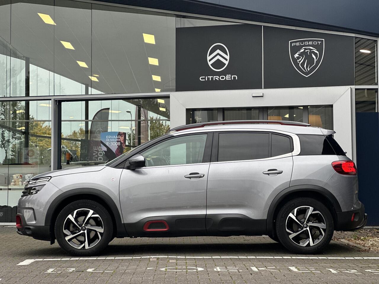 Citroen C5 Aircross 1.2 PureTech 130pk C-Series | Adaptive Cruise Control | Trekhaak | Climate Control | Apple Carplay/Android Auto | Comfort Seats | Full LED | Parkeercamera/-sensoren | Navigatie | Keyless Entry/Start | Dodehoekdetectie |