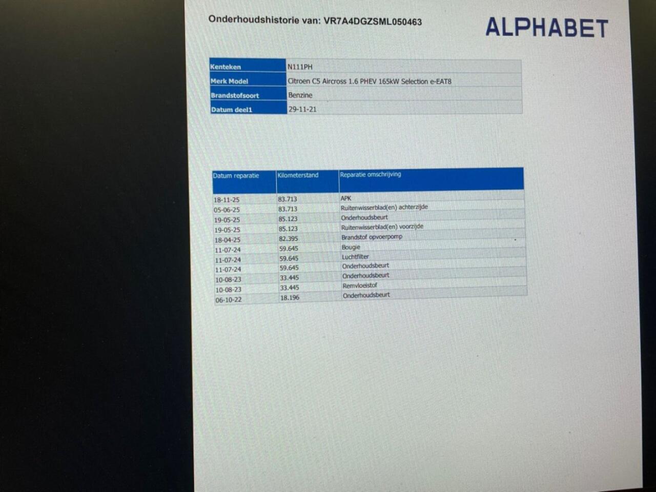 Citroen C5 1.6 Plug-in Hybrid 225 Selection - Digitaal Cockpit, Carplay, Camera, Trekhaak, Stoelverw.