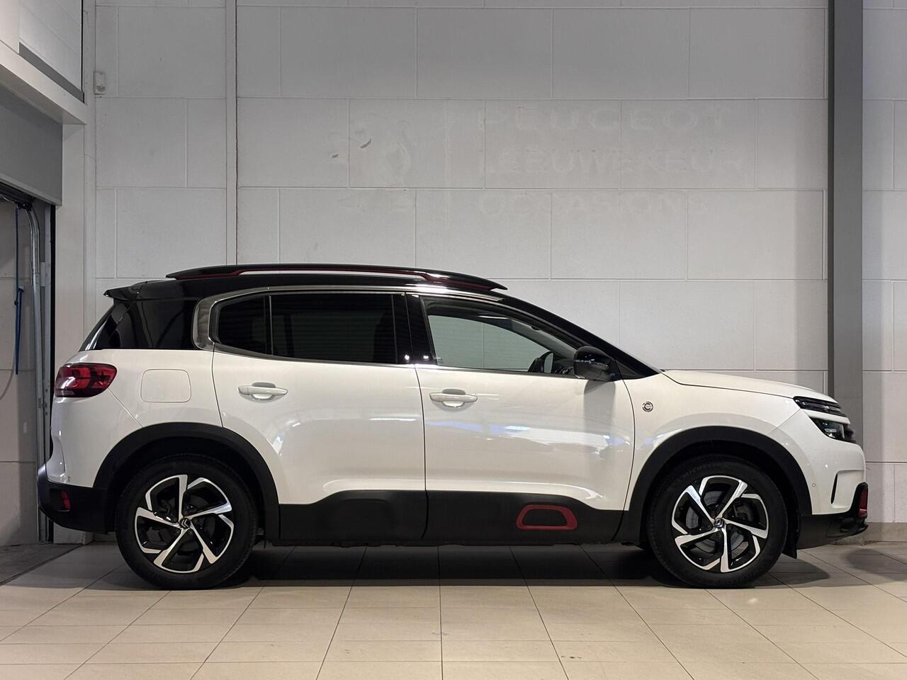 Citroen C5 Aircross C-Series Feel Pack 1.6 HYbrid PHEV 225pk e-EAT8 | TREKHAAK | STOELVERW. | ADAPTIVE CRUISE | TWO-TONE PARELMOER! | NAVI | CAMERA | KEYLESS ENTRY | DODEHOEKBEW.