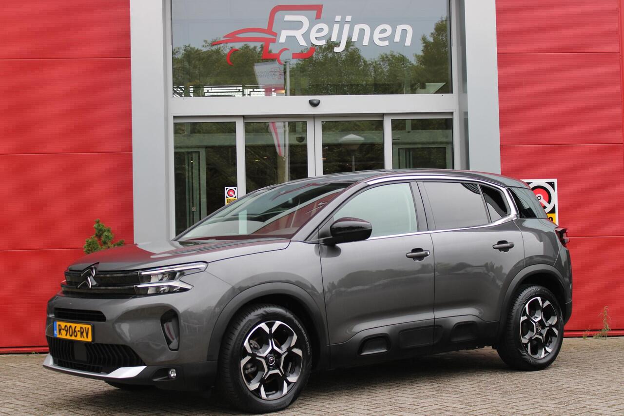 Citroen C5 Aircross 1.2 130PK AUTOMAAT FEEL | APPLE CARPLAY/ANDROID AUTO | ACHTERUITRIJ CAMERA | KEYLESS ENTRY/START | LED KOPLAMPEN | CRUISE CONTROL | CLIMATE CONTROL | DAB+ RADIO | ALL SEASON BANDEN | 18" LICHTMETALEN VELGEN |