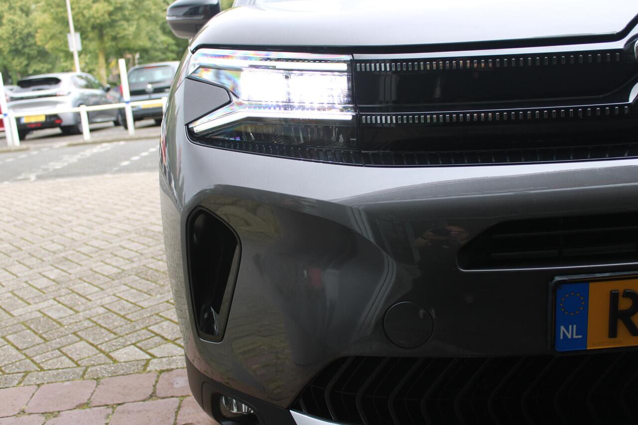 Citroen C5 Aircross 1.2 130PK AUTOMAAT FEEL | APPLE CARPLAY/ANDROID AUTO | ACHTERUITRIJ CAMERA | KEYLESS ENTRY/START | LED KOPLAMPEN | CRUISE CONTROL | CLIMATE CONTROL | DAB+ RADIO | ALL SEASON BANDEN | 18" LICHTMETALEN VELGEN |