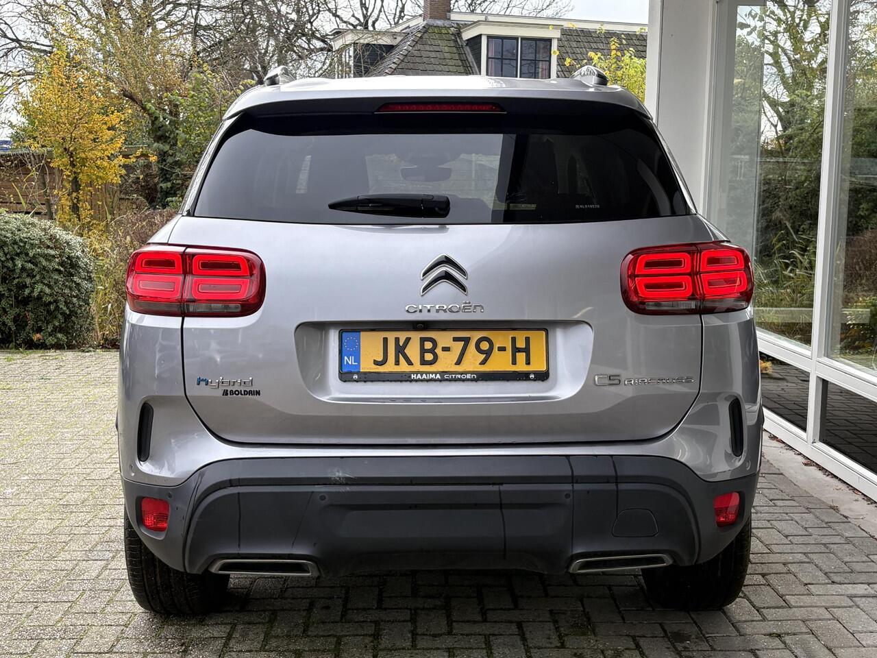 Citroen C5 Aircross 1.6T Plug-In Shine 225pk | Elektr. stoel met memory | Elektr. Achterklep | Achteruitrijcamera | Full LED | Dodehoek detectie | Comfort Seats