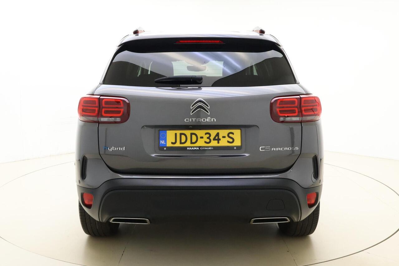 Citroen C5 Aircross 1.6 PureTech 180pk Feel Hybrid | Automaat | Navigatie | Climate control | Camera | Dakrails | LichtMetalen Velgen 18inch | Dakrails | Dodehoekdetectie | Apple Carplay/Android Auto