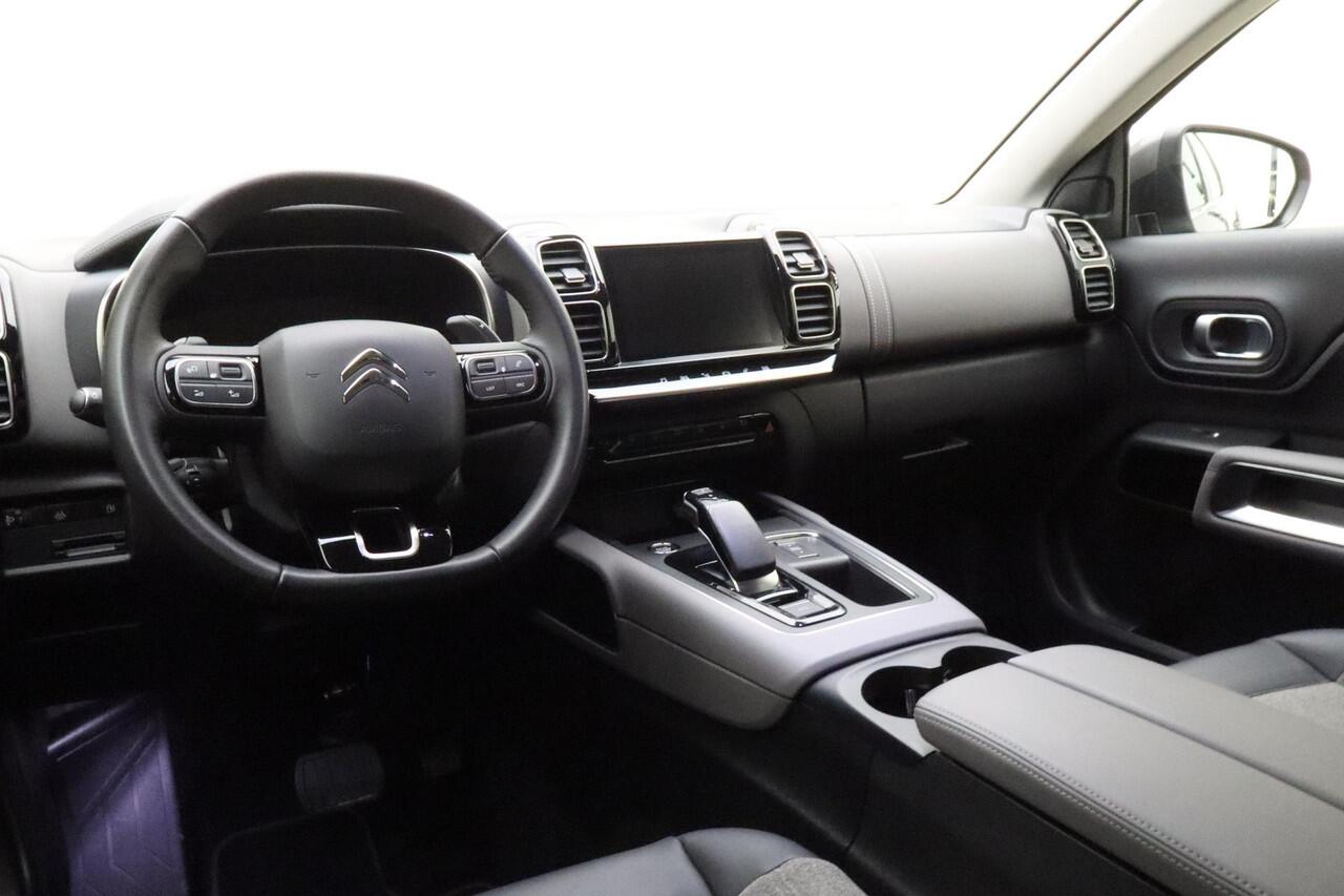 Citroen C5 Aircross 1.6 PureTech 180pk Feel Hybrid | Automaat | Navigatie | Climate control | Camera | Dakrails | LichtMetalen Velgen 18inch | Dakrails | Dodehoekdetectie | Apple Carplay/Android Auto