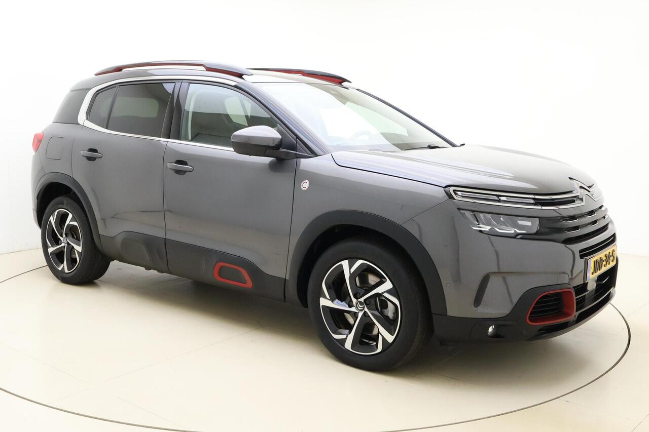 Citroen C5 Aircross 1.6 PureTech 180pk Feel Hybrid | Automaat | Navigatie | Climate control | Camera | Dakrails | LichtMetalen Velgen 18inch | Dakrails | Dodehoekdetectie | Apple Carplay/Android Auto