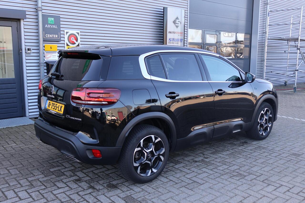 Citroen C5 Aircross 1.6 Plug-in Hybrid 225 Feel 1e Eigenaar | Volledig Onderh | BTW | NL-Auto | Camera | Sfeer | Navi | 1 Kabel | Carplay | Full Led | Keyless | Cruise | DAB | PDC