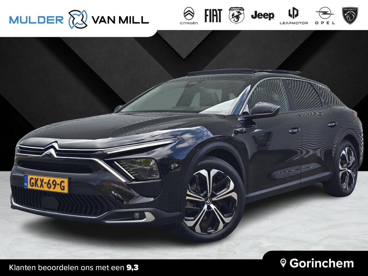 Citroen C5 X Shine Pack 1.6 PHEV Hybrid 225pk ë-EAT8 AUTOMAAT | SCHUIF/KANTELDAK | 360° CAMERA | HIFI FOCAL AUDIO | NAVI | LEDER | STOELVERW. EN STOELKOELING | ADAPTIVE CRUISE | HANDSFREE A.KLEP | DAB+