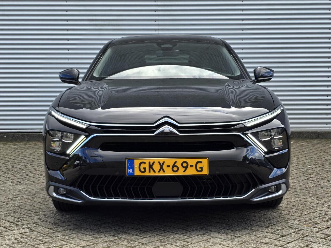 Citroen C5 X Shine Pack 1.6 PHEV Hybrid 225pk ë-EAT8 AUTOMAAT | SCHUIF/KANTELDAK | 360° CAMERA | HIFI FOCAL AUDIO | NAVI | LEDER | STOELVERW. EN STOELKOELING | ADAPTIVE CRUISE | HANDSFREE A.KLEP | DAB+