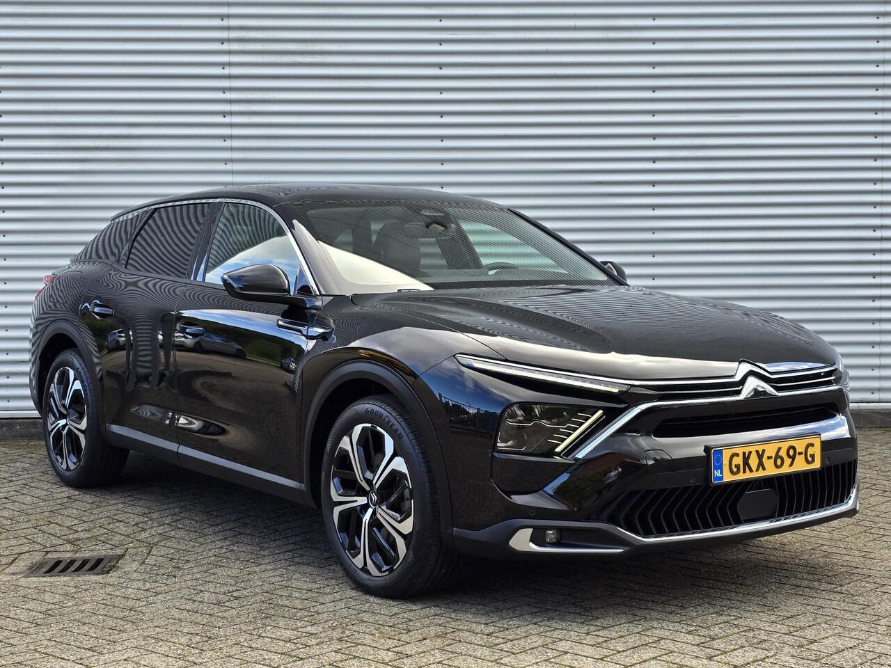 Citroen C5 X Shine Pack 1.6 PHEV Hybrid 225pk ë-EAT8 AUTOMAAT | SCHUIF/KANTELDAK | 360° CAMERA | HIFI FOCAL AUDIO | NAVI | LEDER | STOELVERW. EN STOELKOELING | ADAPTIVE CRUISE | HANDSFREE A.KLEP | DAB+