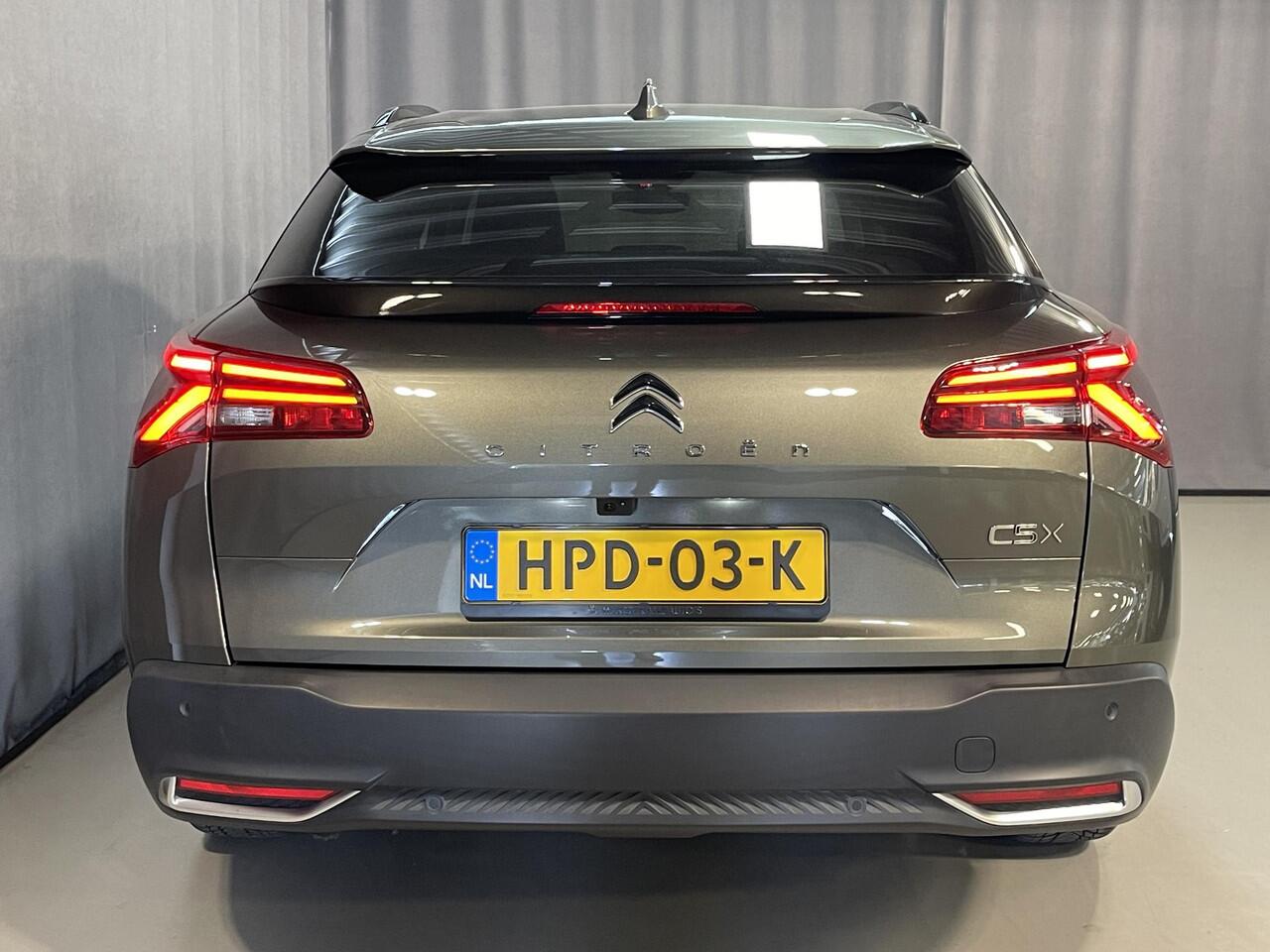 Citroen C5 X 1.6 Plug-in Hybrid 225 Shine 19''/Leder + memory/Elektrische klep/Dodehoek/Head-up display/Keyless/Stuur+stoelverwarming/DAB+/Camera