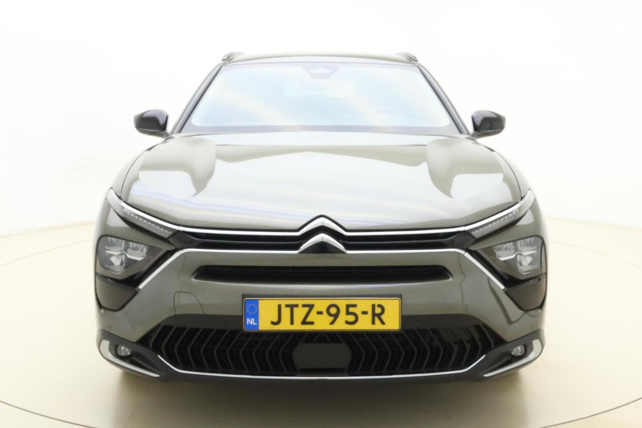 Citroen C5 X 1.6 Plug-in Hybrid 225 Shine Automaat | Navigatie | Stoel & Stuurverwarming | Keyless | Lederen bekleding | Dakrails | Extra getint glas | Camera