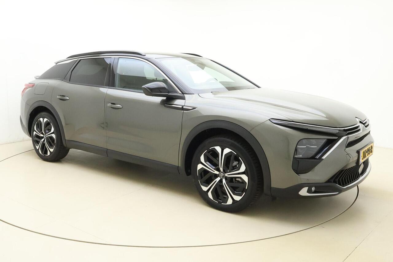 Citroen C5 X 1.6 Plug-in Hybrid 225 Shine Automaat | Navigatie | Stoel & Stuurverwarming | Keyless | Lederen bekleding | Dakrails | Extra getint glas | Camera