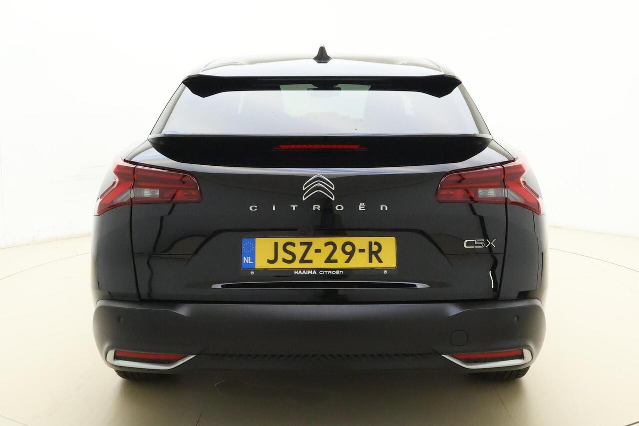 Citroen C5 X 1.6 Plug-in Hybrid 225 Shine Automaat | Navigatie | Stoel & Stuurverwarming | Keyless | Lederen bekleding | Massage stoelen | Extra getint glas | Camera