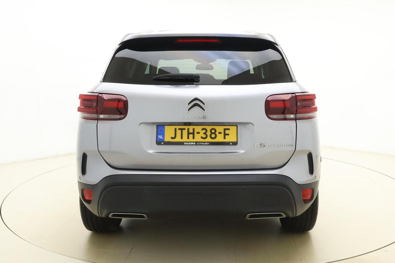 Citroen C5 Aircross 1.2T 130pk C-Series | Comfort Seats | PHC Vering | Achteruitrijcamera | Navigatie | PDC | Privacy Glass | Dodehoek detectie