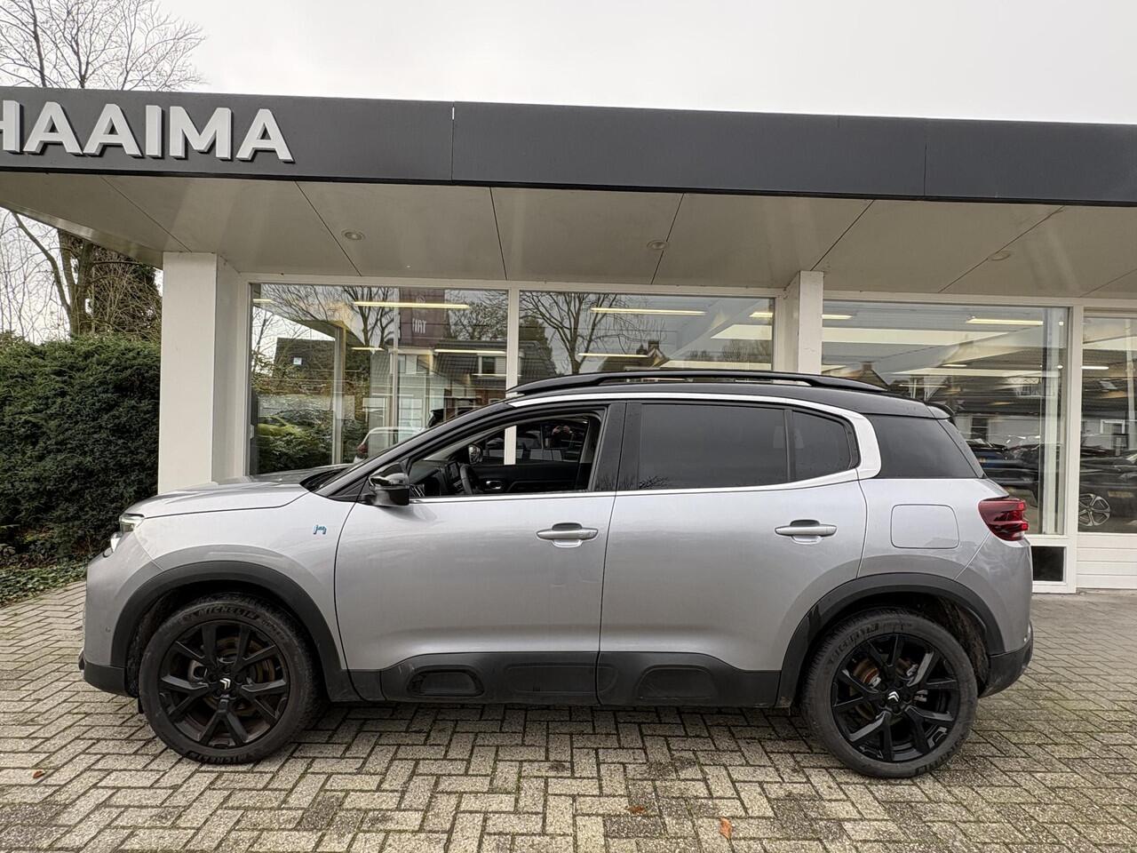 Citroen C5 Aircross 1.6 Plug-in Hybrid 180 Max | Schuif-/kanteldak | Adaptieve Cruise | 360gr Camera | Keyless Entry | Elektr. achterklep | PHC Vering | Comfort Seats
