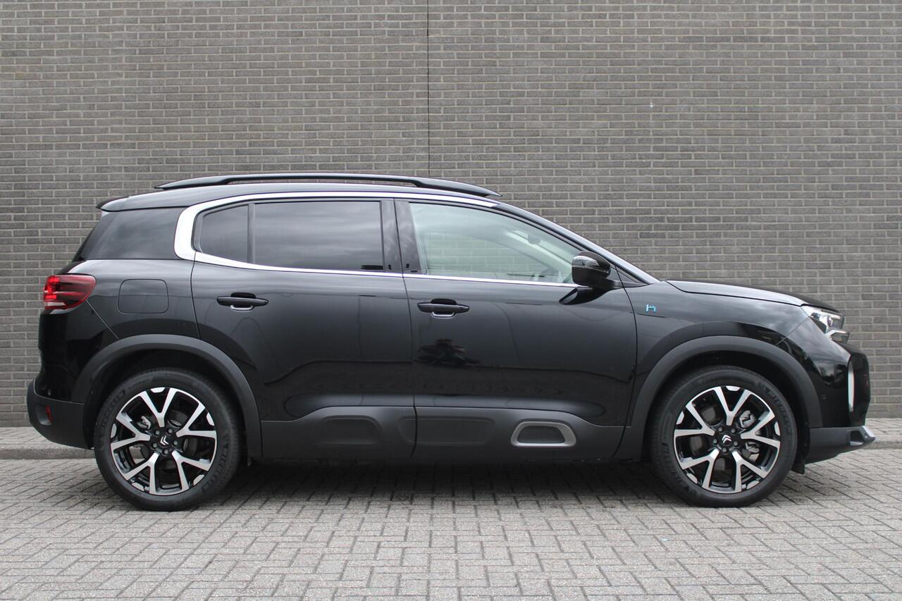 Citroen C5 Aircross 1.6 Plug-in Hybrid 225 Shine Automaat, Lederen bekleding, Navigatie, Applecarpl./Andr. Auto, Dodehoek detectie, CruiseControl