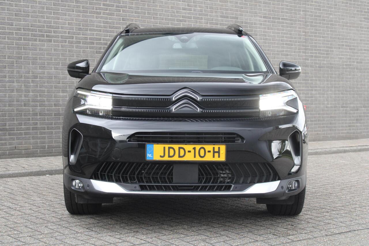 Citroen C5 Aircross 1.6 Plug-in Hybrid 225 Shine Automaat, Lederen bekleding, Navigatie, Applecarpl./Andr. Auto, Dodehoek detectie, CruiseControl