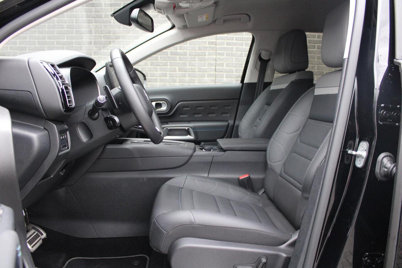 Citroen C5 Aircross 1.6 Plug-in Hybrid 225 Shine Automaat, Lederen bekleding, Navigatie, Applecarpl./Andr. Auto, Dodehoek detectie, CruiseControl
