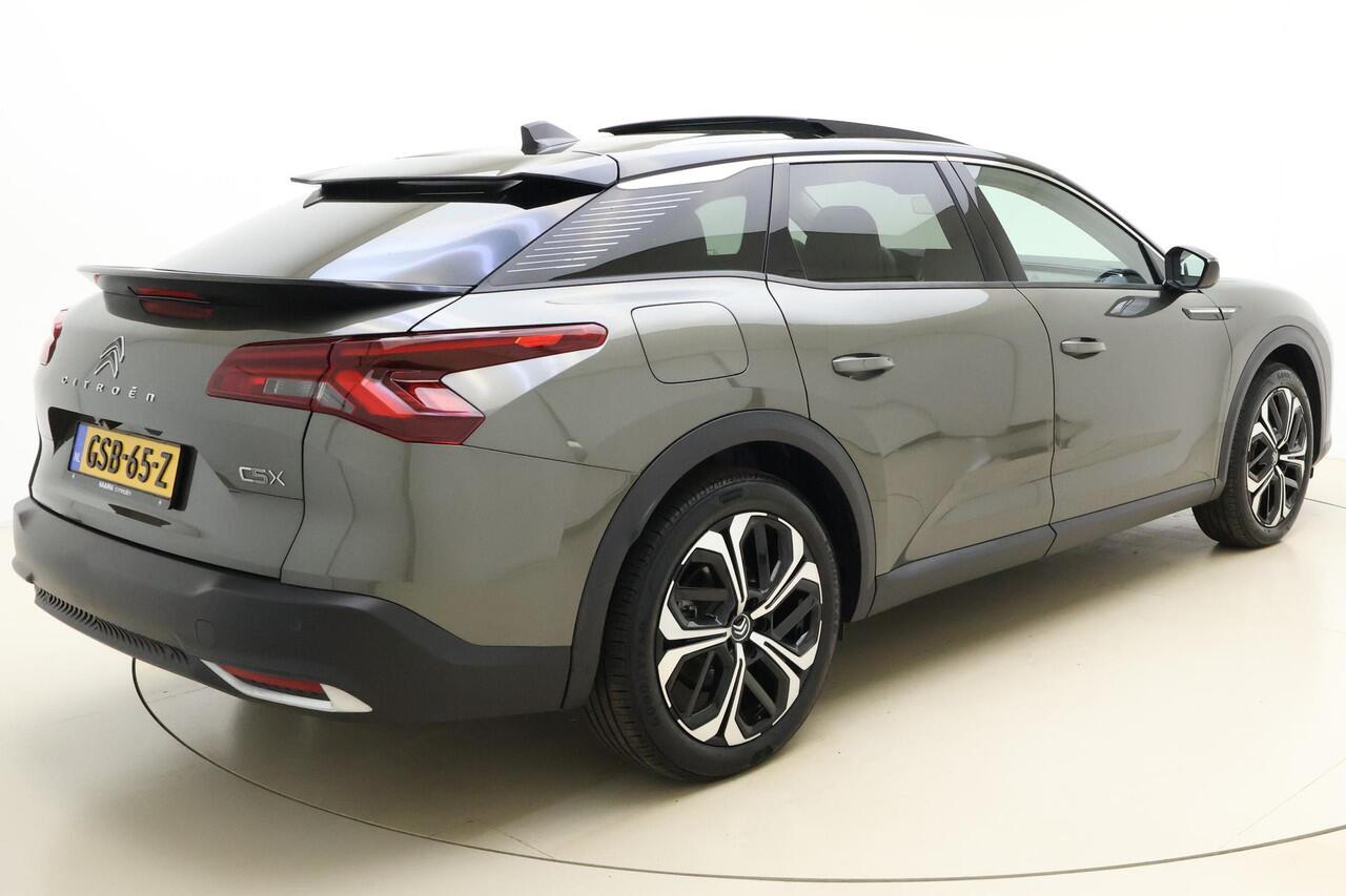 Citroen C5 X 1.6 Plug-in Hybrid 225 Shine Automaat | Navigatie | Massagestoelen | Schuif/kanteldak | Lichtmetalen velgen | Lederen bekleding | Memory functie | Keyless