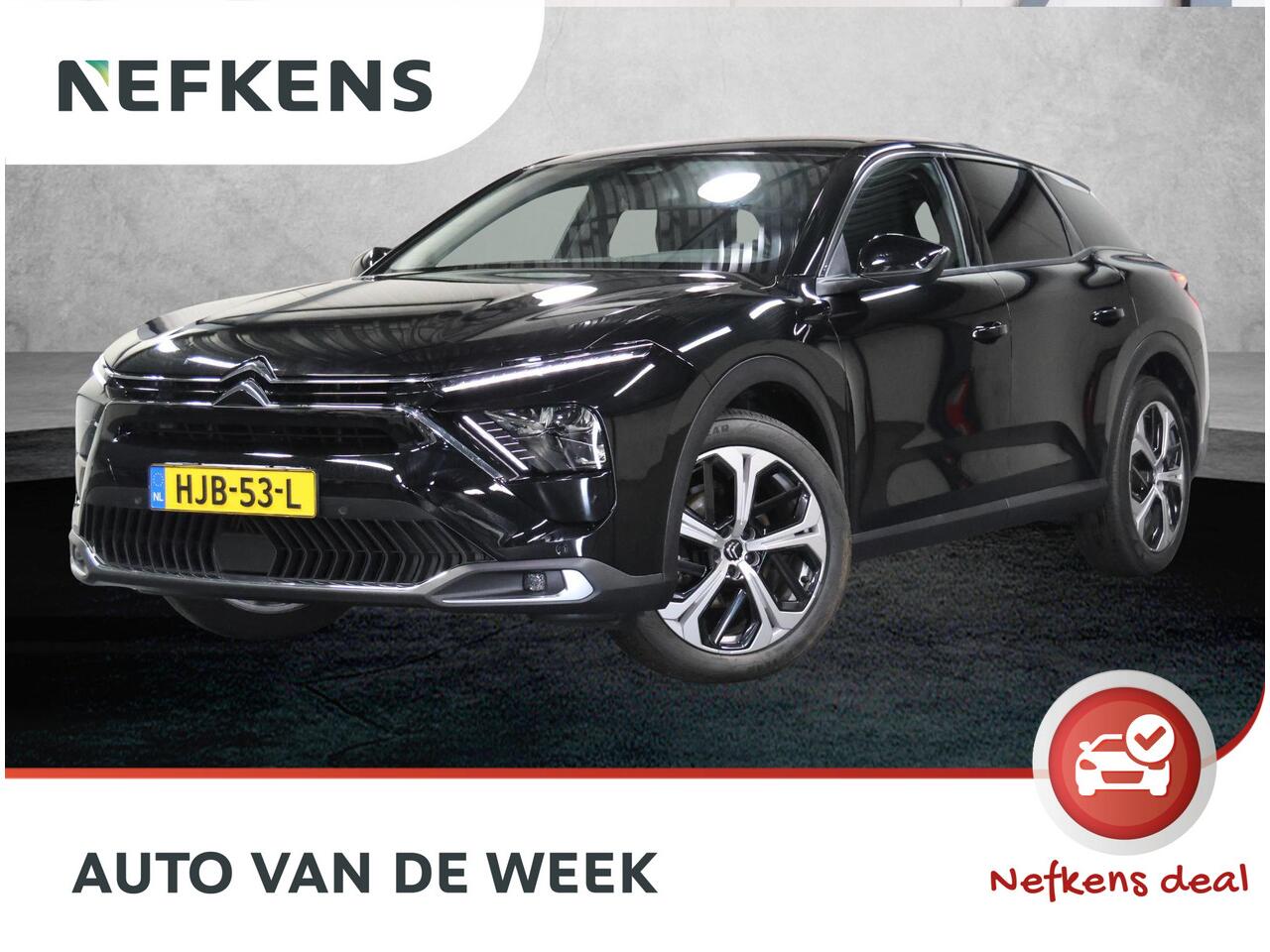 Citroen C5 X You 130PK AUTOMAAT | AppleCarPlay/AndroidAuto | LEER/Stoffebekleding | StoelVerwarming | Camera | Navigatie | Adaptive Cruise Control | Climate Control | Keyless entry | Privacy Glass | Isofix |