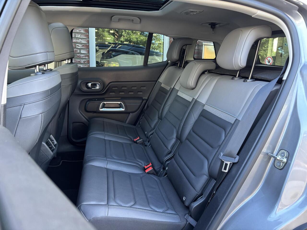 Citroen C5 Aircross Shine 1.6 HYbrid PHEV 225pk e-EAT8 | TWO-TONE! | SCHUIF/KANTELDAK | ADAPTIVE CRUISE | 360° CAMERA | PARK ASSIST | LEDER | KEYLESS ENTRY | ALL-SEASONBANDEN | MAX