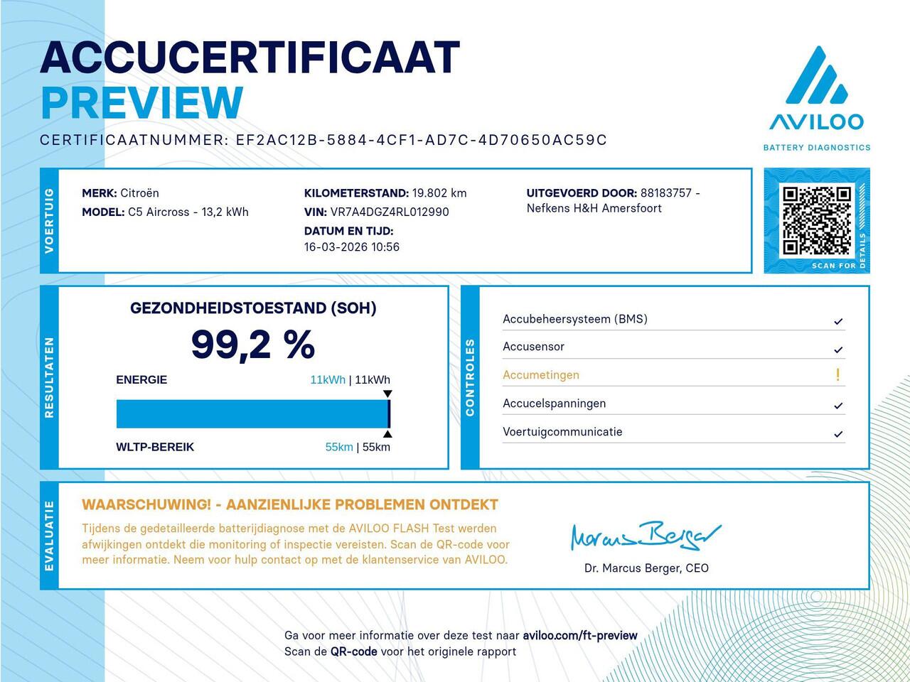 Citroen C5 Aircross 1.6 Plug-in Hybrid 225PK Business Plus | 1ste eigenaar | AppleCarPlay/AndroidAuto | Navigatie | Stof/Lederen Bekleding | Cruise Control | Camera | Keyless | LED | Isofix | Privacy Glass |
