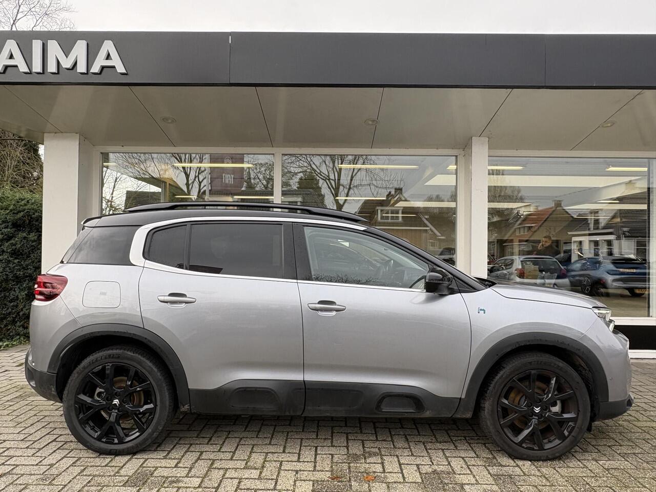 Citroen C5 Aircross 1.6 Plug-in Hybrid 180 Max | Schuif-/kanteldak | Adaptieve Cruise | 360gr Camera | Keyless Entry | Elektr. achterklep | PHC Vering | Comfort Seats