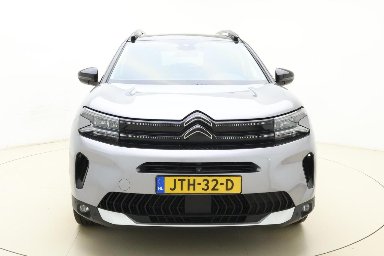 Citroen C5 Aircross 1.6 Plug-in Hybrid 180 Max | Schuif-/kanteldak | Adaptieve Cruise | 360gr Camera | Keyless Entry | Elektr. achterklep | PHC Vering | Comfort Seats