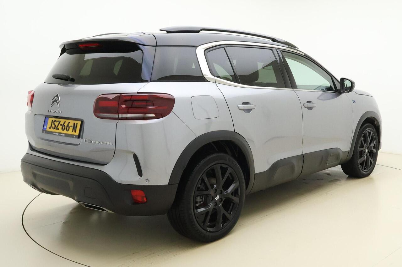 Citroen C5 Aircross 1.6 Plug-in Hybrid 180 Max | Schuif-/kanteldak | Adaptieve Cruise | 360gr Camera | Keyless Entry | Elektr. achterklep | PHC Vering | Comfort Seats