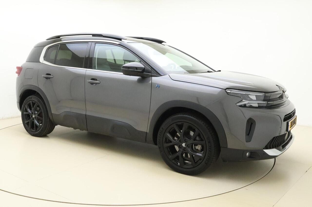 Citroen C5 Aircross 1.6 Plug-in Hybrid 180 Max | Schuif-/kanteldak | Adaptieve Cruise | 360gr Camera | Keyless Entry | Elektr. achterklep | PHC Vering | Comfort Seats