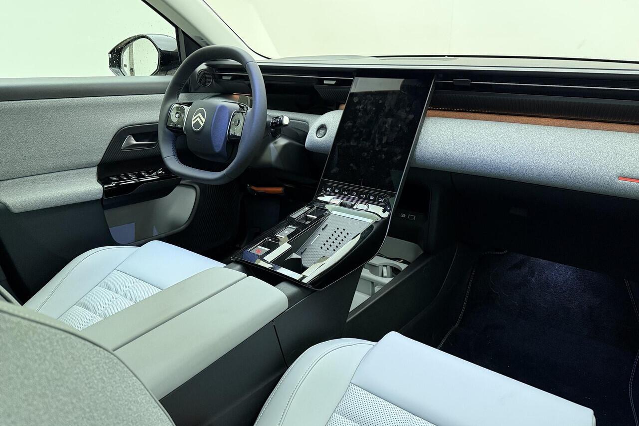 Citroen C5 Aircross Max Comfort Range 73 kWh 210 PK | 100% Elektrisch | 20" lichtmetalen velgen 'Obsidian' | Panoramisch schuif-kanteldak | Ambiance Hype Grey | Demo |