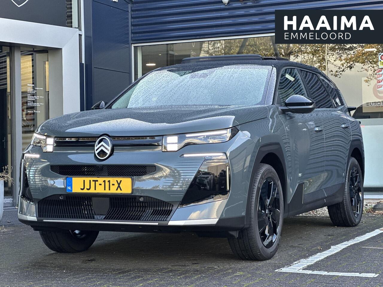Citroen C5 Aircross 1.2 Hybrid 145 Max | Comfort Seats | Adaptive Cruise Control | Climate Control | Parkeercamera/-sensoren | Panoramadak | PHC onderstel | Appel Carplay/Android Auto | Full LED | Elektrische kofferbak | Stoelverwarming/-massage | Head-Up Display | 