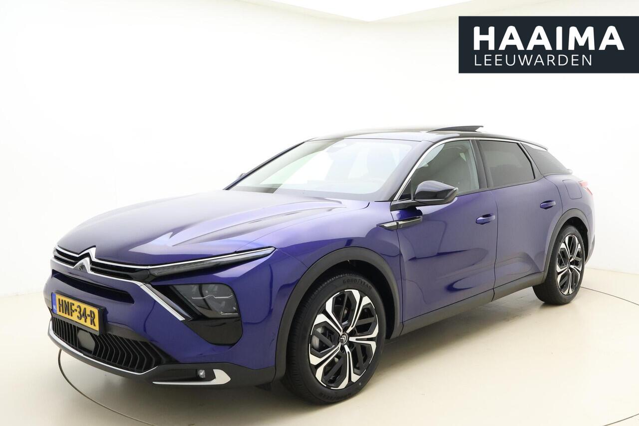 Citroen C5 X 1.6 Plug-in Hybrid Max 225 PK | Automaat | Schuif/kanteldak | Camera | Parkeersensor | Lederen bekleding | Stoelverwarming | Cruise Control | 1e eigenaar | Dealer Onderhouden
