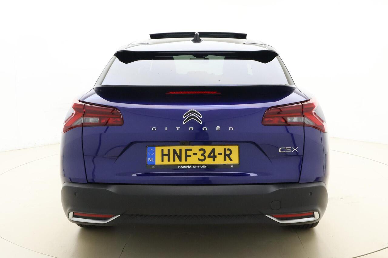 Citroen C5 X 1.6 Plug-in Hybrid Max 225 PK | Automaat | Schuif/kanteldak | Camera | Parkeersensor | Lederen bekleding | Stoelverwarming | Cruise Control | 1e eigenaar | Dealer Onderhouden