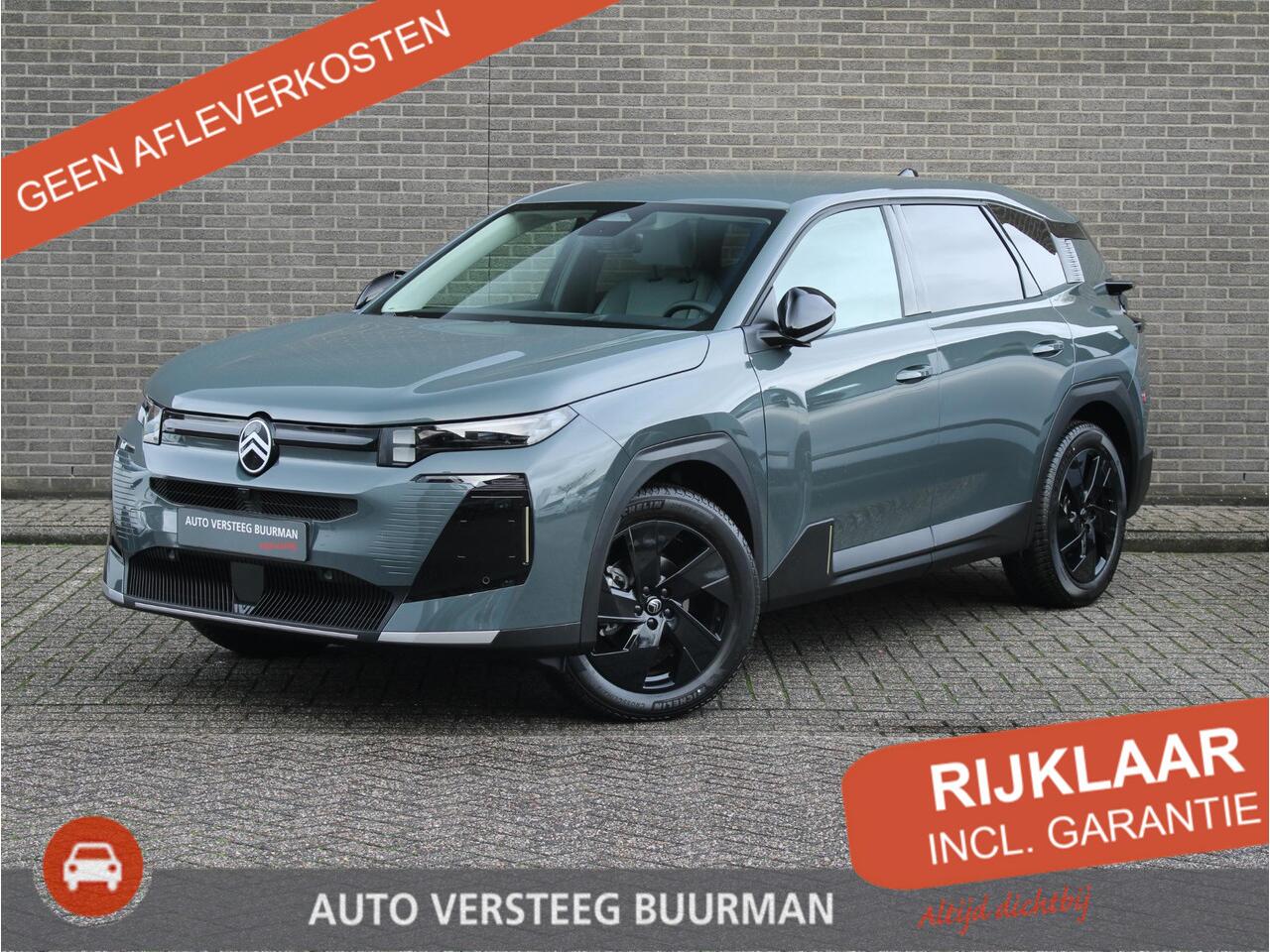 Citroen C5 Aircross 1.2 Hybrid 145 Max Automaat, Adapt Cruise, Hype Grey, Comfort Seats, Winterpack