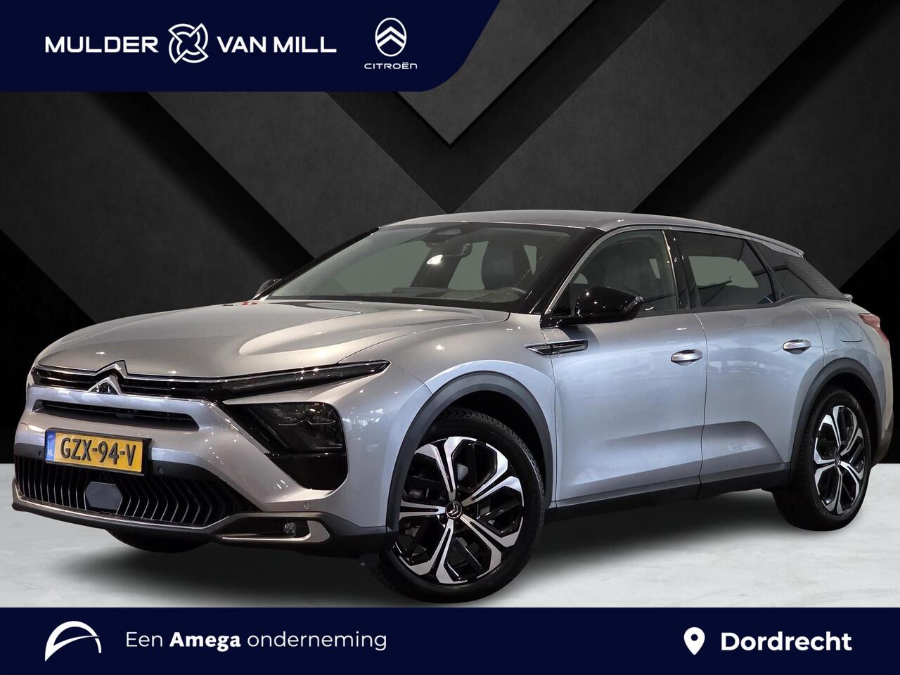 Citroen C5 X Max 1.6 PHEV HYbrid 225pk e-EAT8 | 8 JAAR GARANTIE! | TREKHAAK | LEDER | HEAD-UP DISPLAY | 360° CAMERA | NAVI | STOELMEMORY | KEYLESS | ISOFIX |