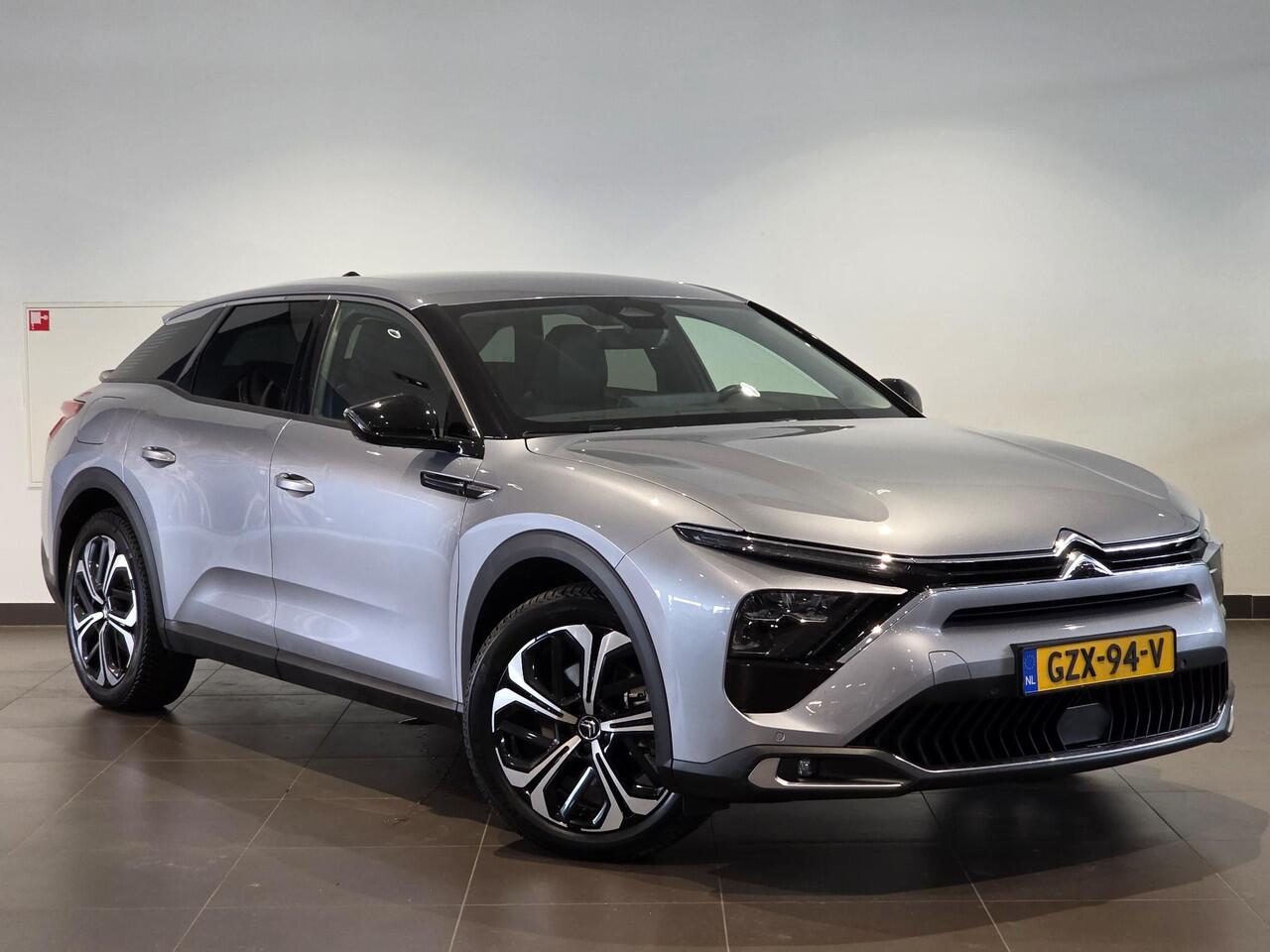 Citroen C5 X Max 1.6 PHEV HYbrid 225pk e-EAT8 | 8 JAAR GARANTIE! | TREKHAAK | LEDER | HEAD-UP DISPLAY | 360° CAMERA | NAVI | STOELMEMORY | KEYLESS | ISOFIX |