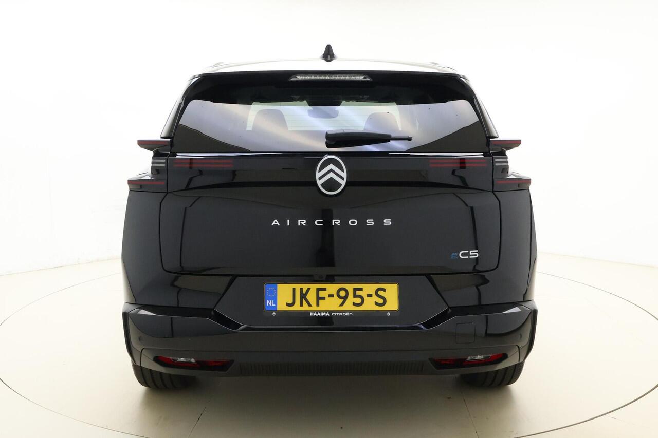 Citroen C5 Aircross Max 210pk Comfort Range 73 kWh | 100% Elektrisch | 3 fase 11kWh of 160kWh opladen | 20" lichtmetalen velgen 'Obsidian' | Panoramisch schuif-kanteldak | Ambiance Hype Grey | Warmtepomp