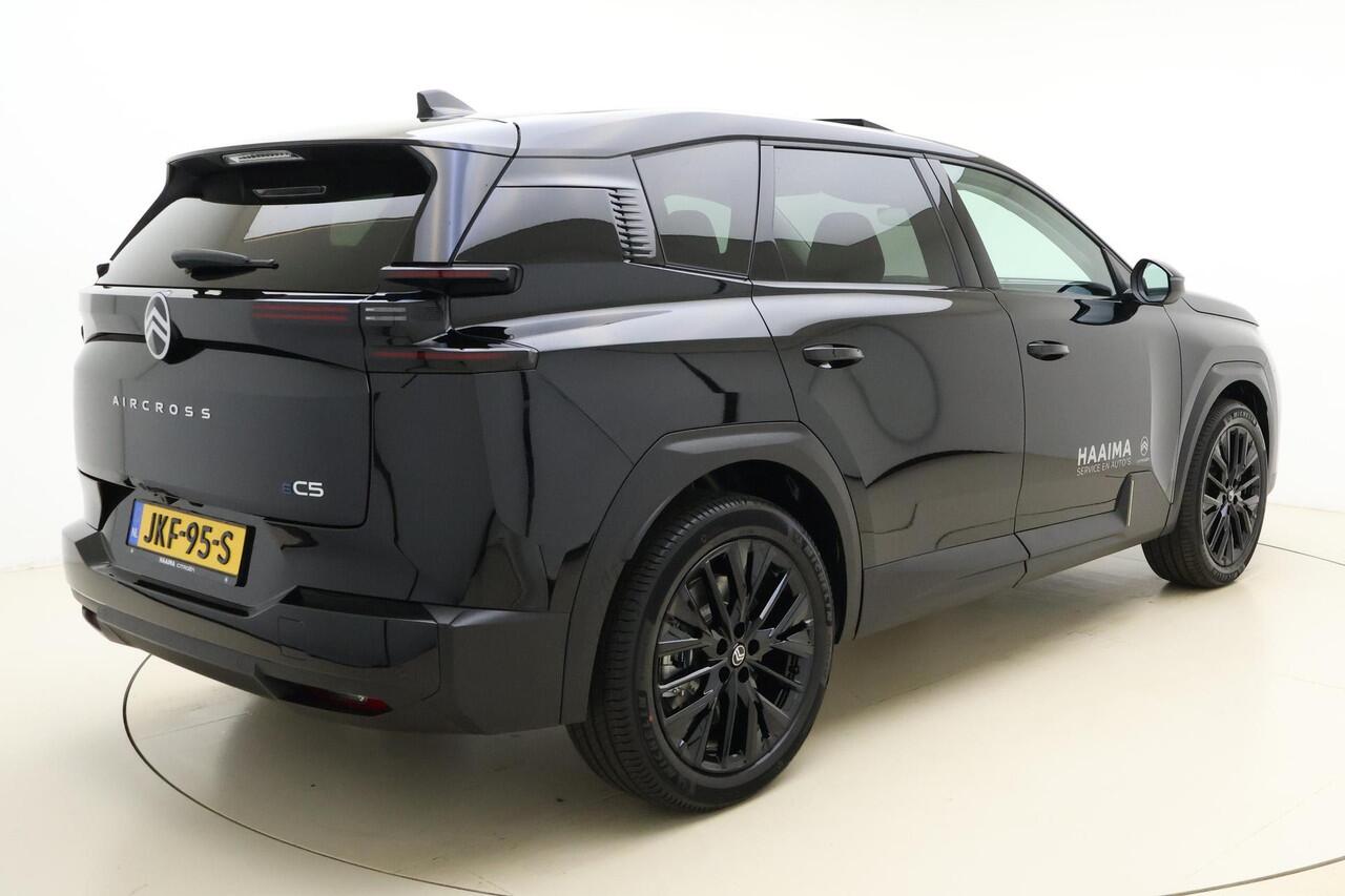 Citroen C5 Aircross Max 210pk Comfort Range 73 kWh | 100% Elektrisch | 3 fase 11kWh of 160kWh opladen | 20" lichtmetalen velgen 'Obsidian' | Panoramisch schuif-kanteldak | Ambiance Hype Grey | Warmtepomp