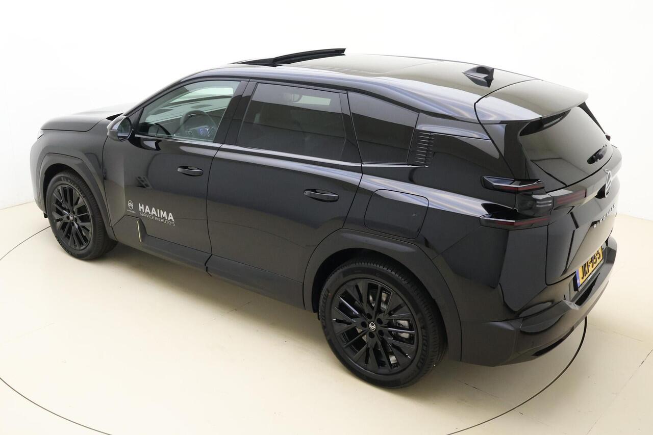 Citroen C5 Aircross Max 210pk Comfort Range 73 kWh | 100% Elektrisch | 3 fase 11kWh of 160kWh opladen | 20" lichtmetalen velgen 'Obsidian' | Panoramisch schuif-kanteldak | Ambiance Hype Grey | Warmtepomp